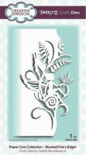 Creative Expressions - Paper Cuts Collection - Bluebell Fairy Edger