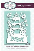 Creative Expressions - Dies - Paper Cuts Collection - Birthday Cake Edger