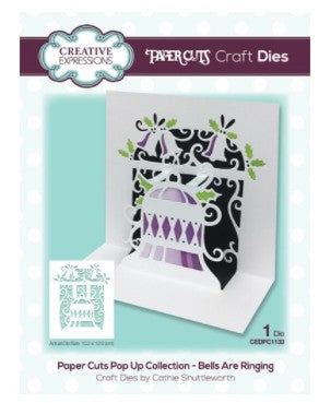 Creative Expressions - Paper Cuts - Pop-Up Die - Bells Are Ringing