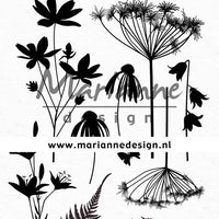 Marianne Design - Clear Stamps - Botanical