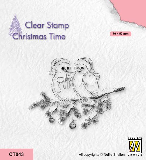 Nellie's Choice - Clear Stamp - Celebrating Christmas