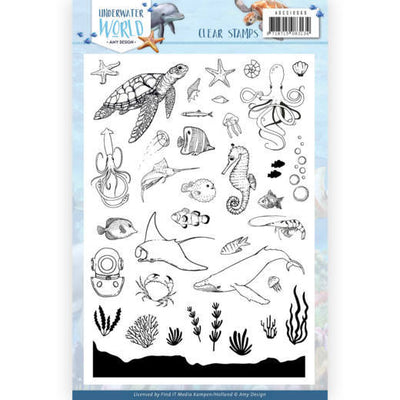 Amy Design - Stamps - Underwater World