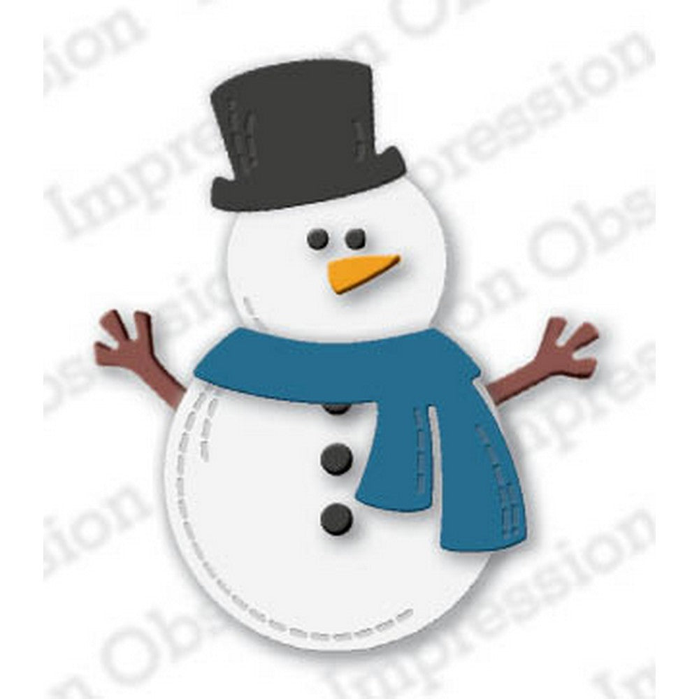Impression Obsession - Dies - Snowman.