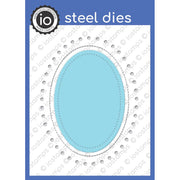 Impression Obsession - Dies - DIE1232-Z Oval of Circles