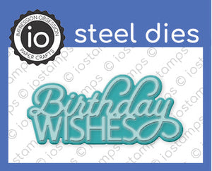 Impression Obsession - Dies - DIE1269-K Birthday Wishes