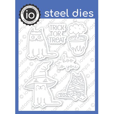 Impression Obsession - Dies - DIE1285-X Witchy Kitty