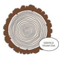 Impression Obsession - Dies - Wooden Disk