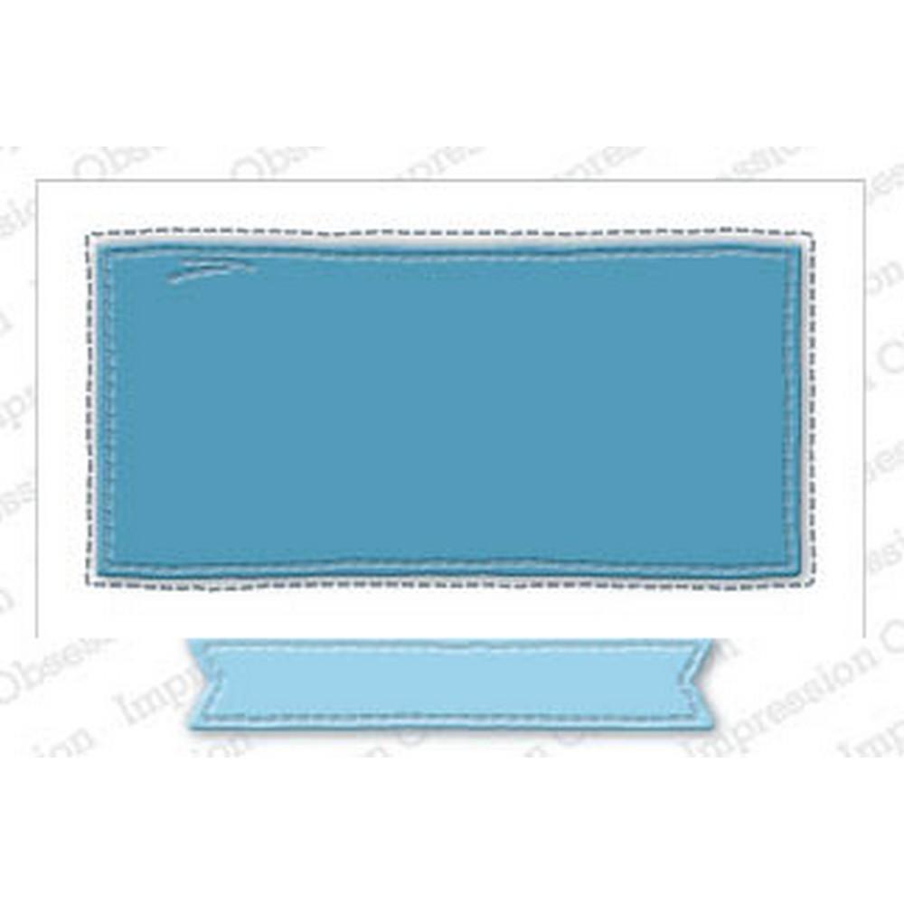 Impression Obsession - Dies - Whimsical Rectangle
