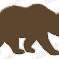 Impression Obsession - Dies - Bear Silhouette