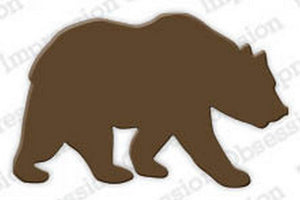 Impression Obsession - Dies - Bear Silhouette