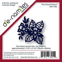 Die-Namites - Five Petal Flowers