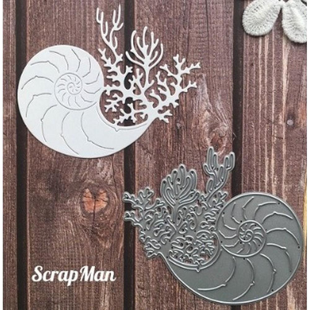 ScrapMan - Dies - Shell With Corals