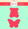 Dies R Us - Dies - Teddy Bear & Butterfly