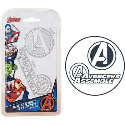 Marvel - Cutting Dies - Avengers - Icon & Sentiments