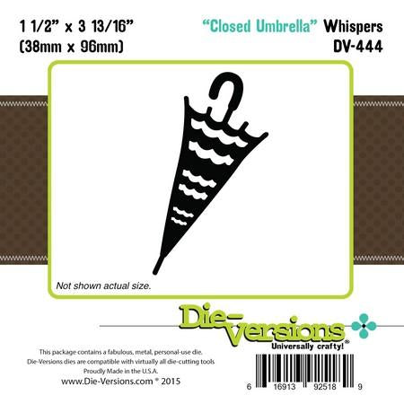 Die-Versions - Whispers - Closed Umbrella
