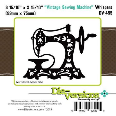 Die-Versions - Whispers - Vintage Sewing Machine