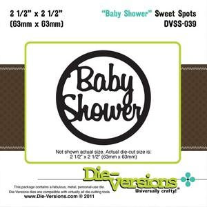 Die-Versions - Sweet Spots - Baby Shower