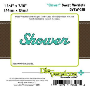 Die-Versions - Sweet Wordlets - Shower