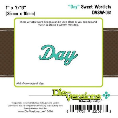 Die-Versions - Sweet Wordlets - Day