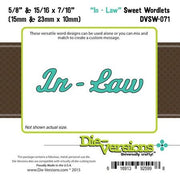 Die-Versions - Sweet Wordlets - In Law