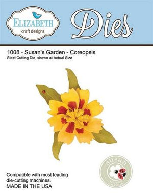 Elizabeth Craft Designs - Susan's Garden - Coreopsis
