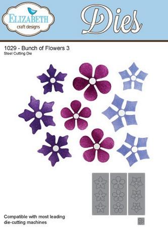 Elizabeth Craft Designs - Dies - Bunch Of Flowers 3