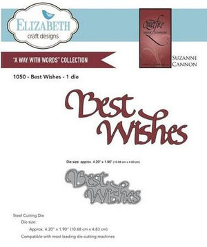Elizabeth Craft Designs - Best Wishes