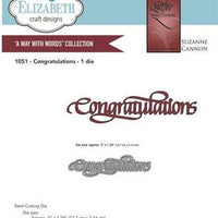 Elizabeth Craft Designs - Congratulations
