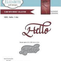 Elizabeth Craft Designs - Hello