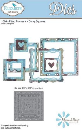 Elizabeth Craft Designs - Fitted Frames 4 Curvy Squares
