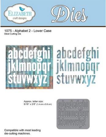 Elizabeth Craft Designs - Alphabet 2 Lower Case
