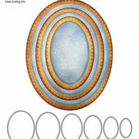Elizabeth Craft Designs - Stitched Ovals