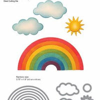 Elizabeth Craft Designs - Rainbow Sky