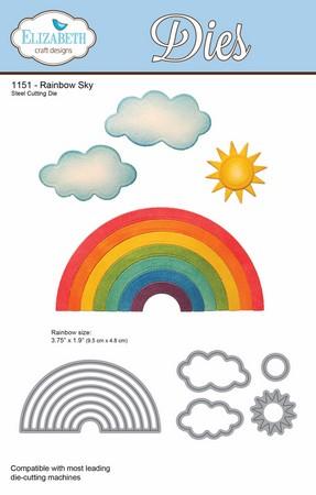 Elizabeth Craft Designs - Rainbow Sky