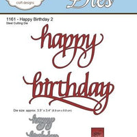 Elizabeth Craft Designs - Happy Birthday 2