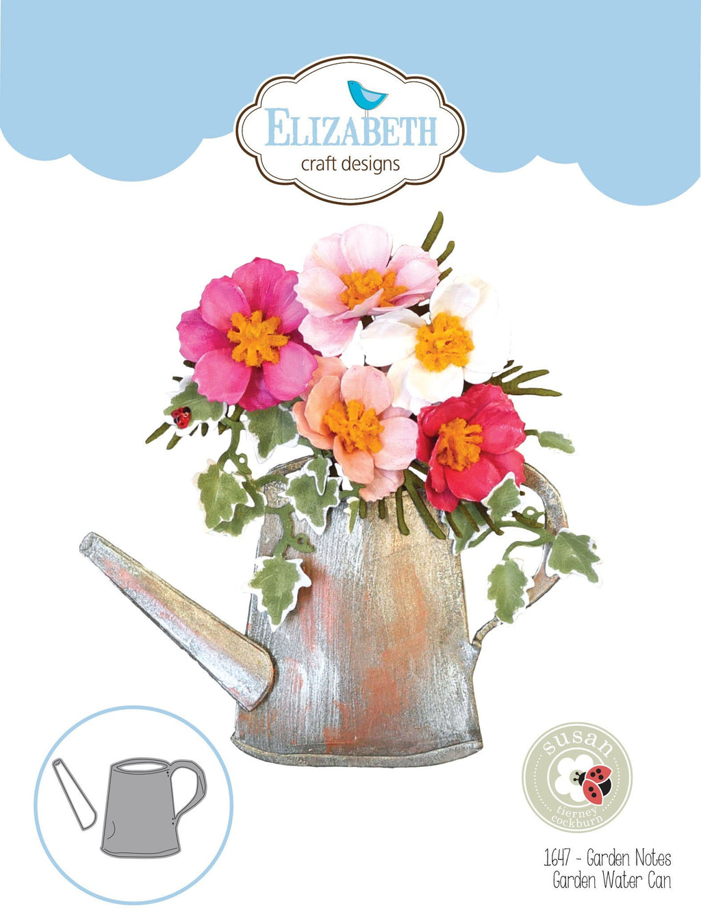 Elizabeth Craft Designs - Dies - Garden Water Can