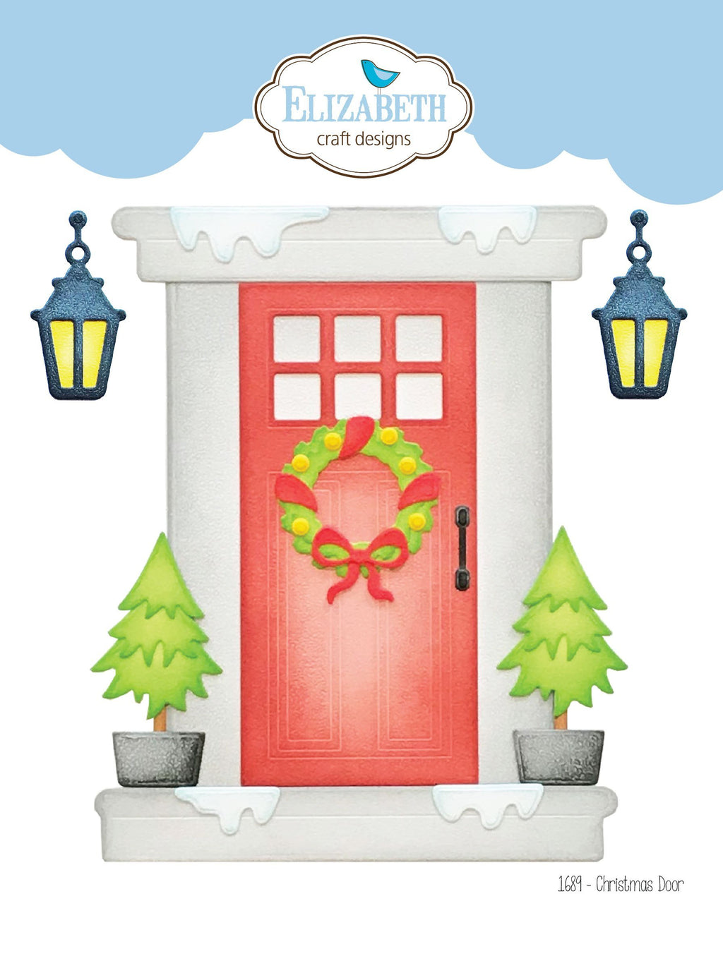 Elizabeth Craft Designs - Dies - Christmas Door