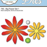 Elizabeth Craft Designs - Dies - Big Flower Set 1
