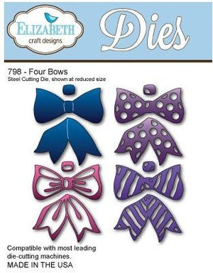 Elizabeth Craft Designs - Dies - Four Bows