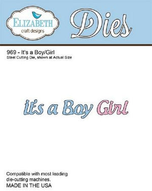 Elizabeth Craft Designs - It's a Boy/Girl