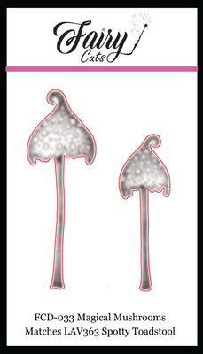 Fairy Cuts - Dies - Magical Mushrooms