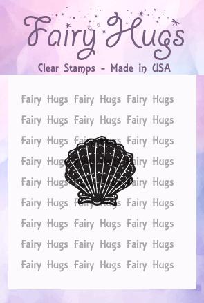 Fairy Hugs Stamps - Mini Scallop Shell