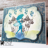 Fairy Hugs Stamps - Raindrops