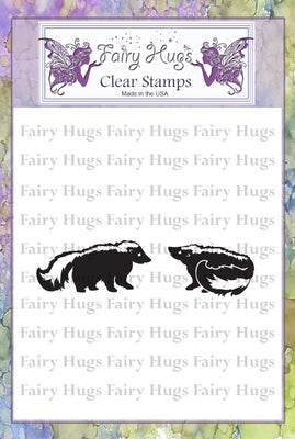 Fairy Hugs Stamps - Skunk Set