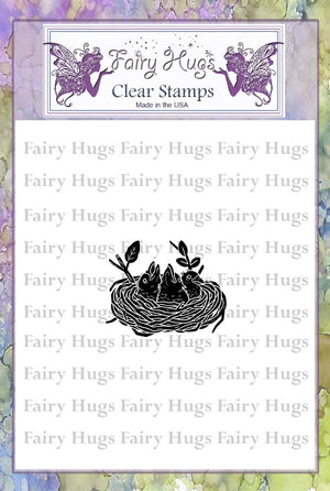 Fairy Hugs Stamps - Bird Nest