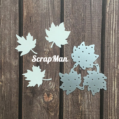 Scrapman - Dies - Maples Leaves 1