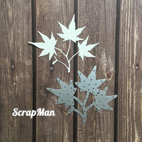 Scrapman - Dies - Maple Leaves 3