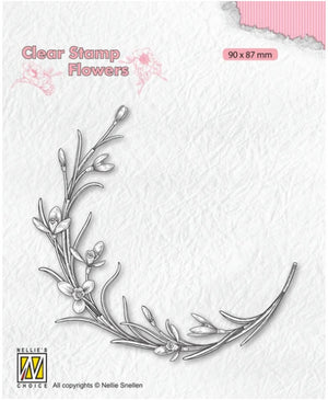 Nellie's Choice - Clear Stamps - Blooming Twig