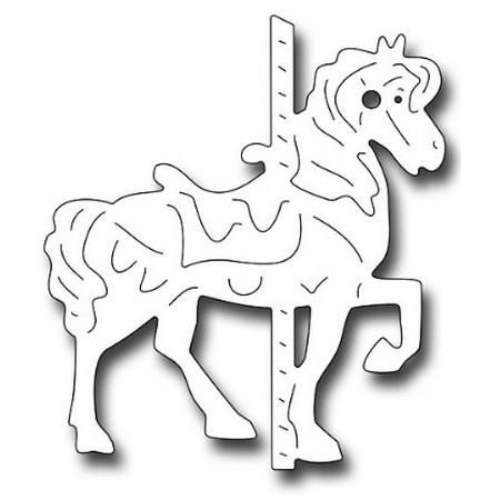 Frantic Stamper - Dies - Small Carousel Horse