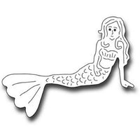 Frantic Stamper - Dies - Lounging Mermaid